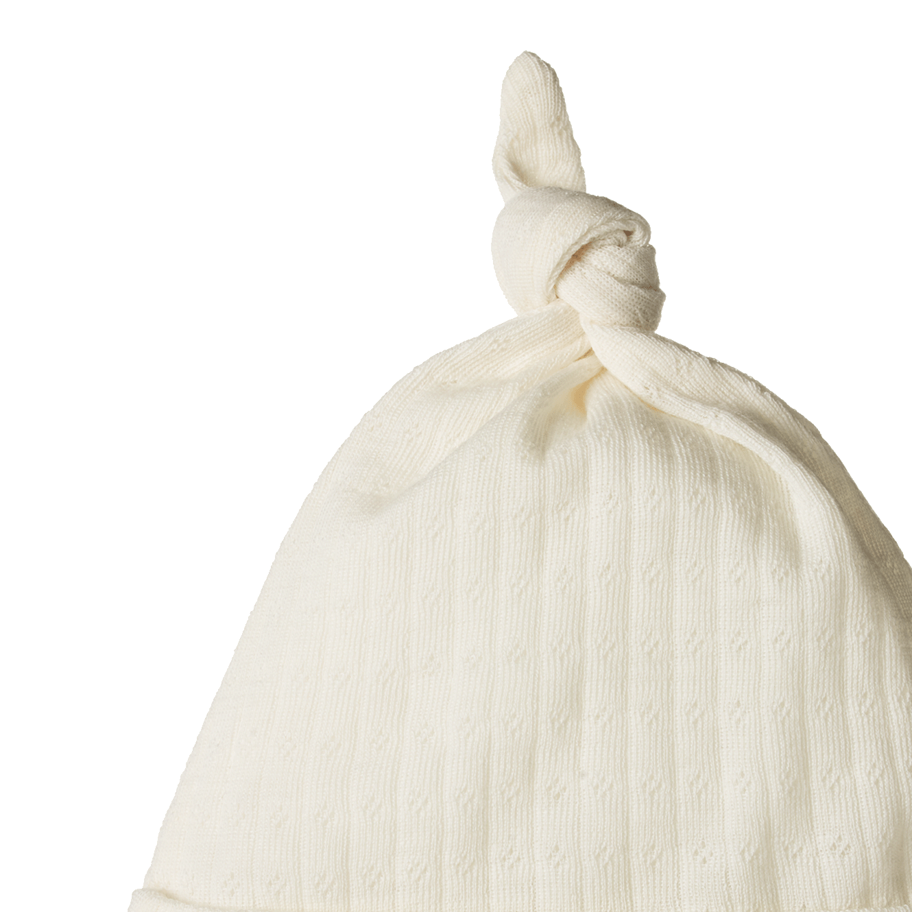 MER ESS KNOTTED BEANIE | Natural-Web-hover