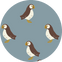 Puffin_Print_AW25_Swatch - Nature Baby