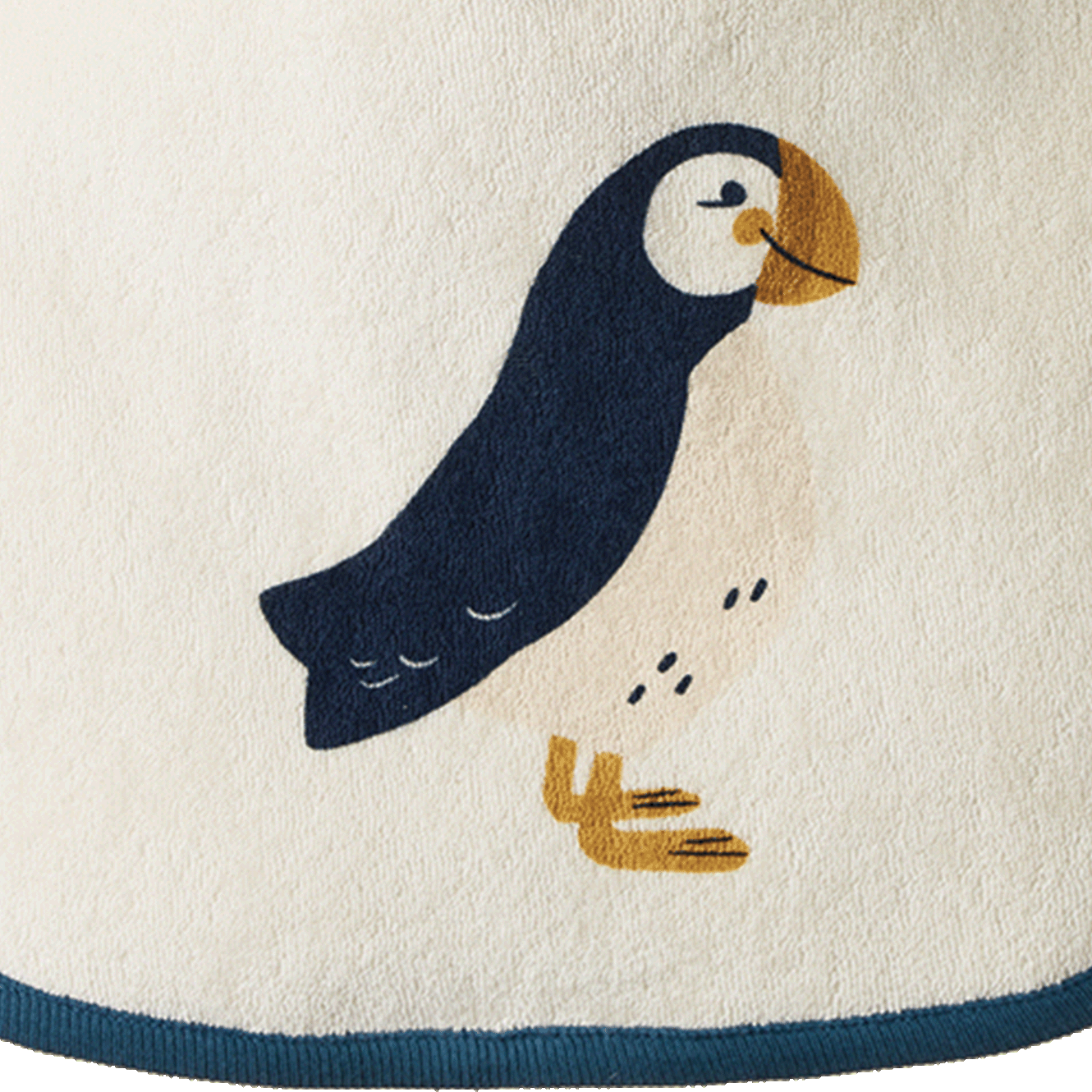 REVERSIBLE BIB | Puffin Print-Extra Img - 1