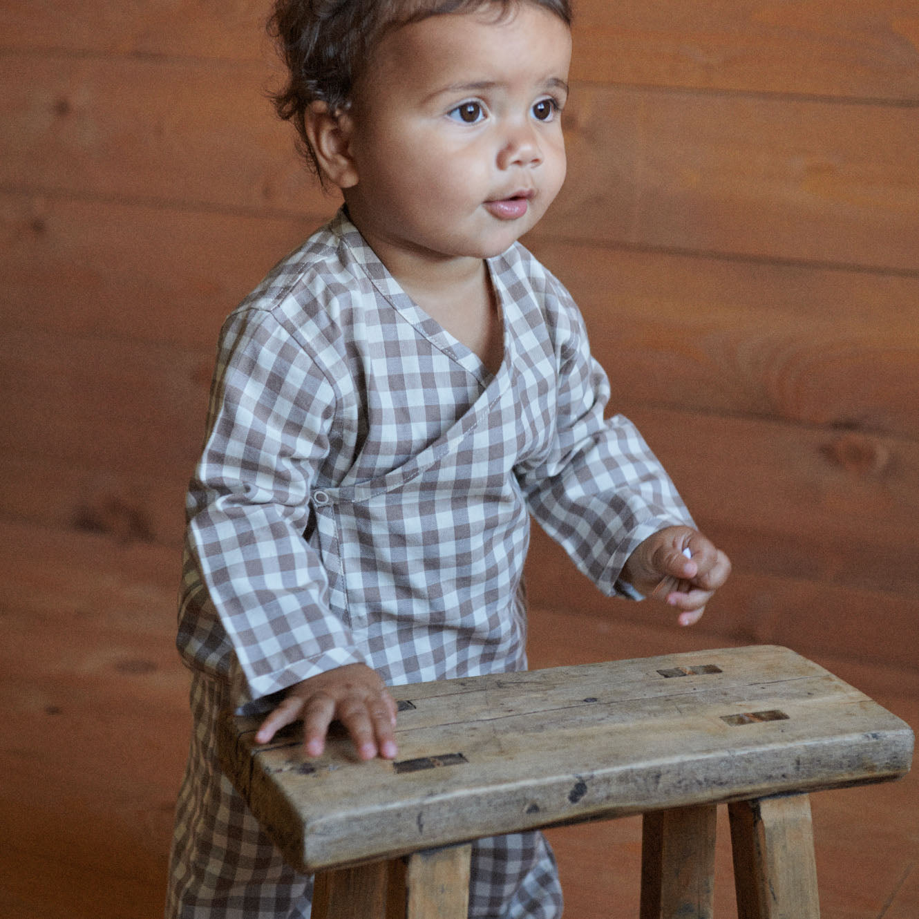 RUMI KIMONO JACKET | Cub Check-Extra Img - 1