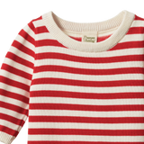 SAWYER BODYSUIT | Red Sea Stripe-Extra Img - 2