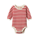 SAWYER BODYSUIT | Red Sea Stripe-Web-front