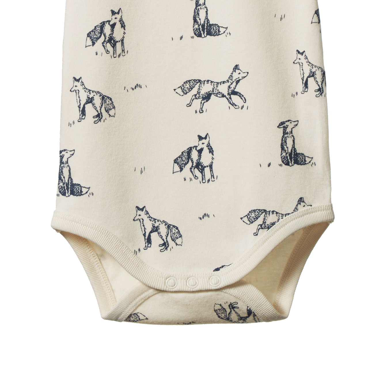 SHORT SLEEVE BODYSUIT | Foxy Print-Extra Img - 1