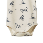 SHORT SLEEVE BODYSUIT | Foxy Print-Extra Img - 1