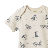 SHORT SLEEVE BODYSUIT | Foxy Print-Web-hover