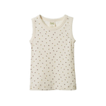 SINGLET POINTELLE | Aster Floral Print-Web-front