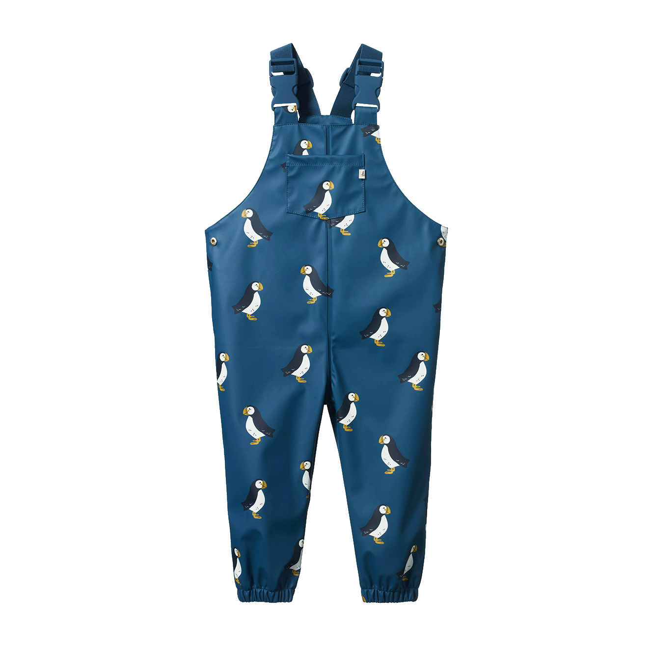 SPLASH OVERALLS | Puffin Teal Print-Web-front