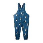 SPLASH OVERALLS | Puffin Teal Print-Web-front