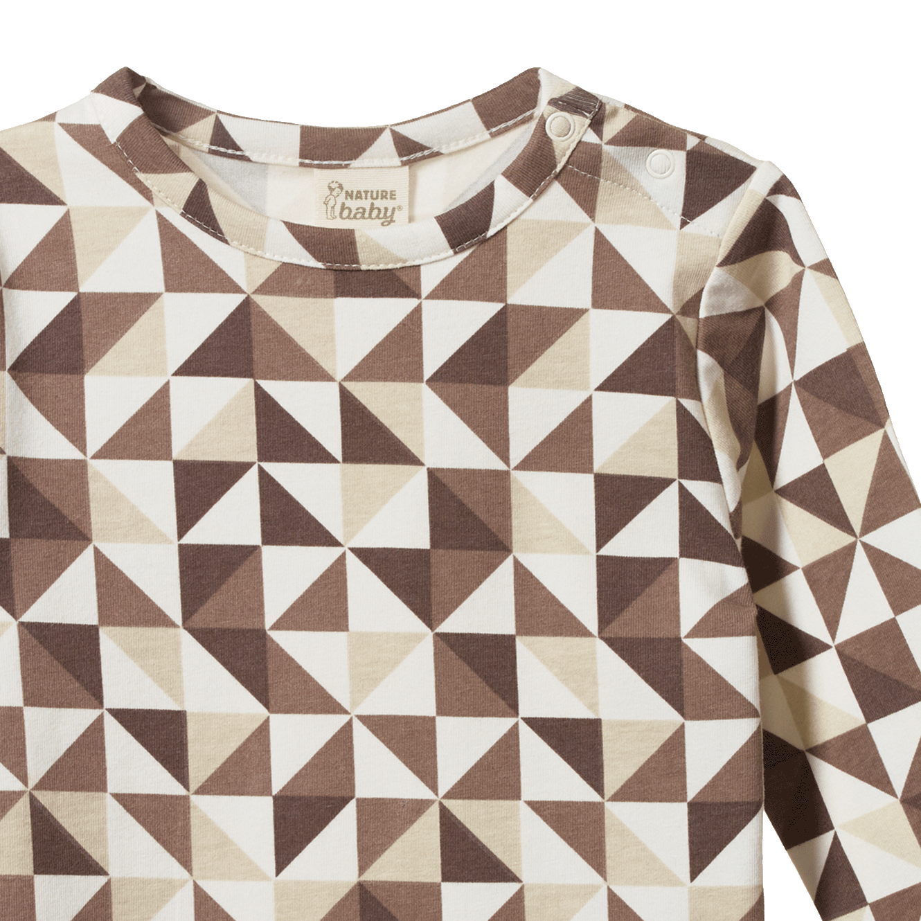 STRETCH JERSEY EVERYDAY TEE | Kaleidoscope Print-Extra Img - 2