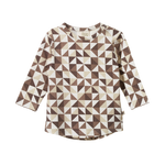 STRETCH JERSEY EVERYDAY TEE | Kaleidoscope Print-Web-front