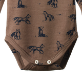 MER ESS L/S BODYSUIT | Foxy Print Merino-Extra Img - 4