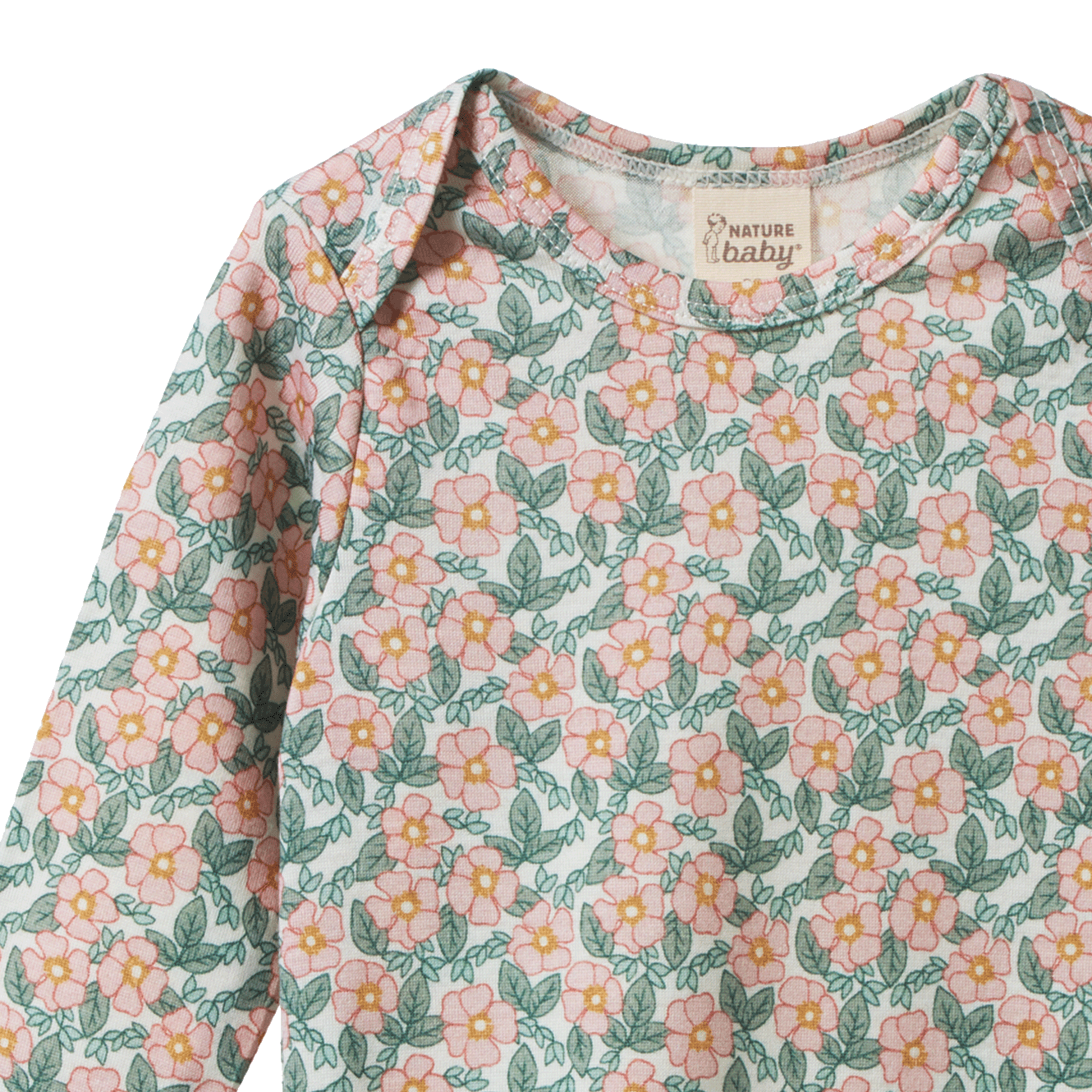 MER ESS L/S BODYSUIT | Garland Print-Extra Img - 1
