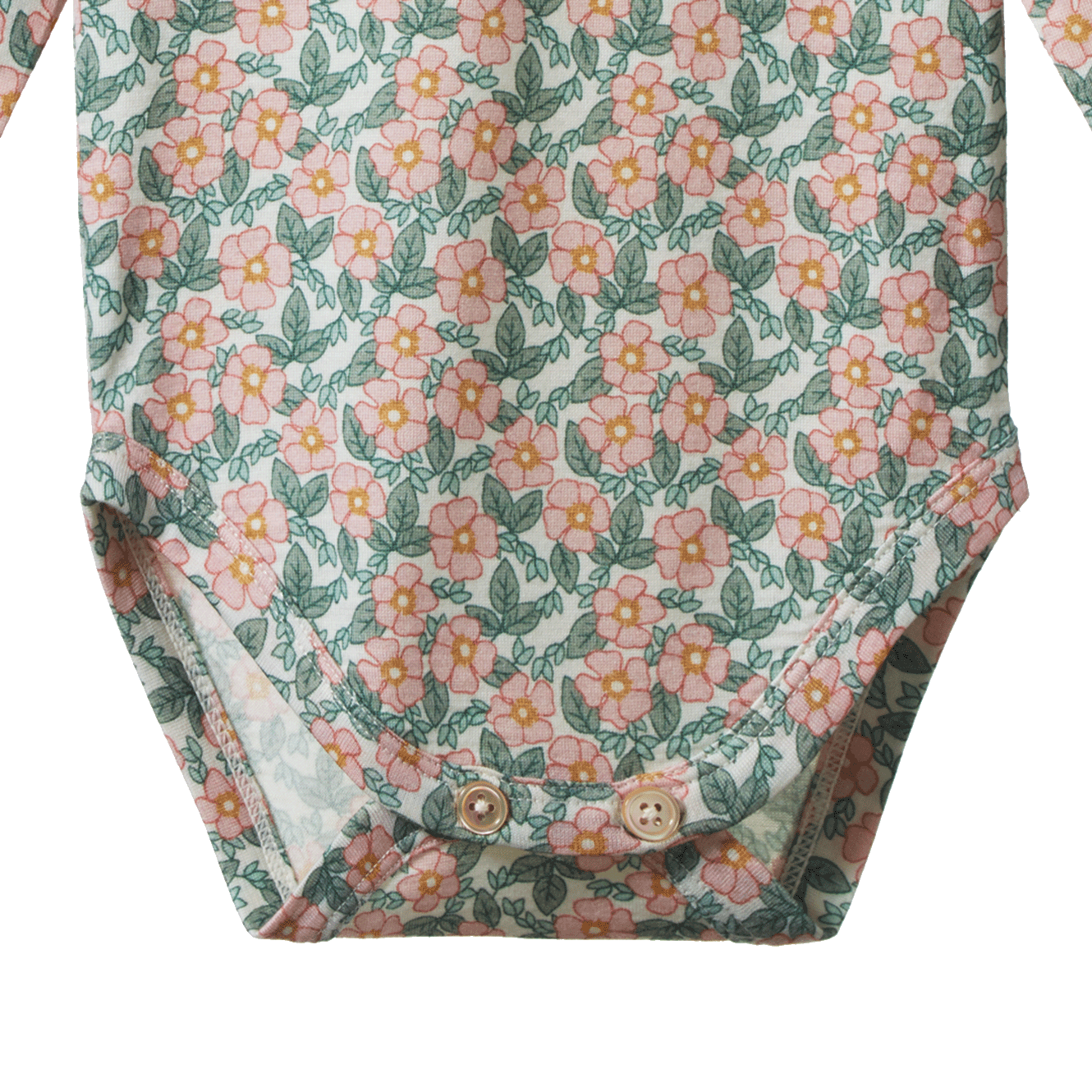 MER ESS L/S BODYSUIT | Garland Print-Extra Img - 2