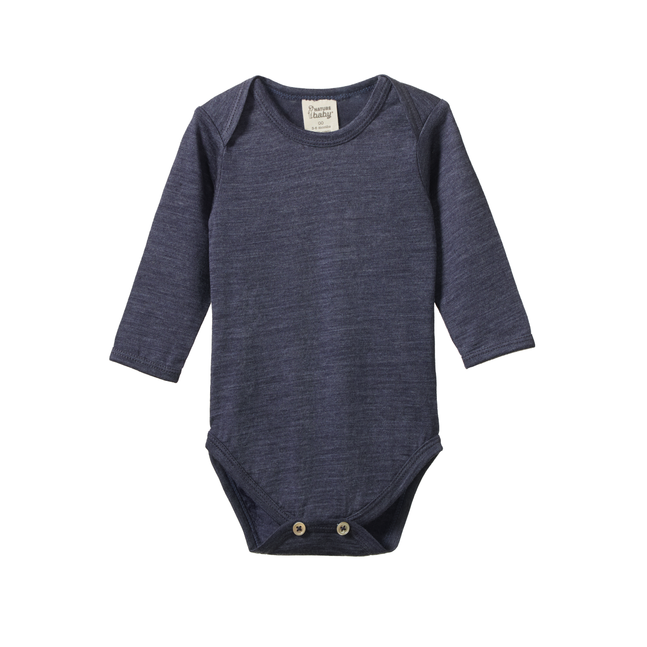 MER ESS L/S BODYSUIT | Mulberry Marl-Web-front