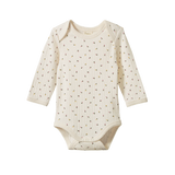 L/S BODYSUIT POINTELLE | Aster Floral Print-Web-front