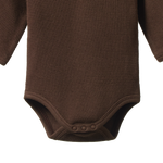 HENLEY L/S BODYSUIT WAFFLE | Pinecone-Extra Img - 1