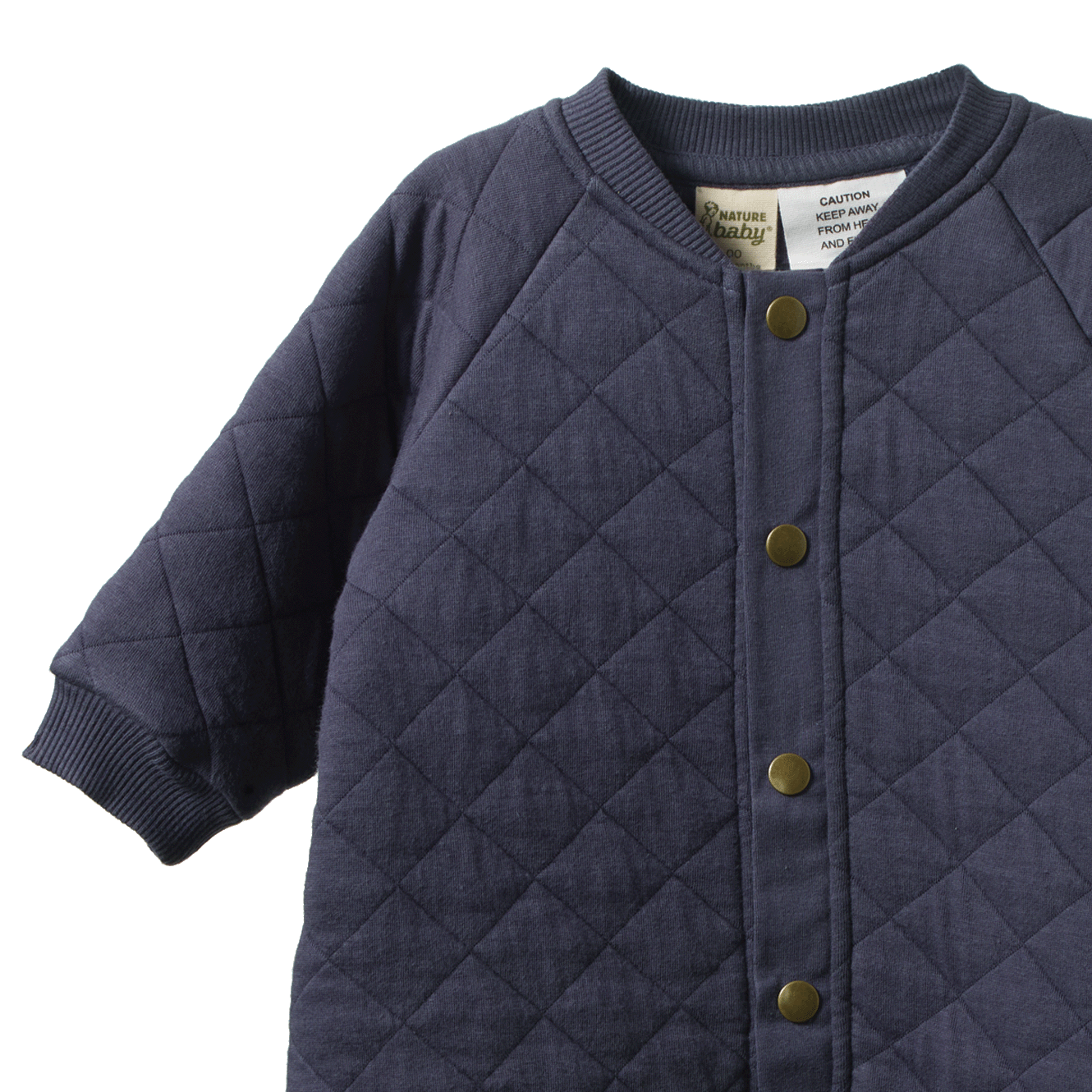 L/S JUNO ROMPER QUILTED | Mulberry-Extra Img - 1