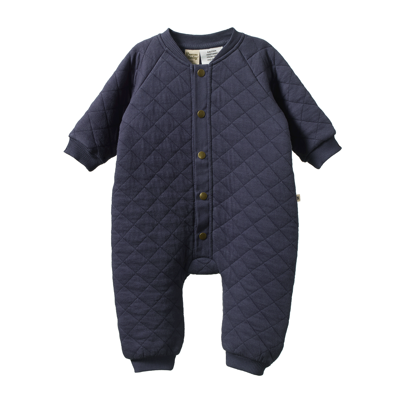 L/S JUNO ROMPER QUILTED | Mulberry-Web-front