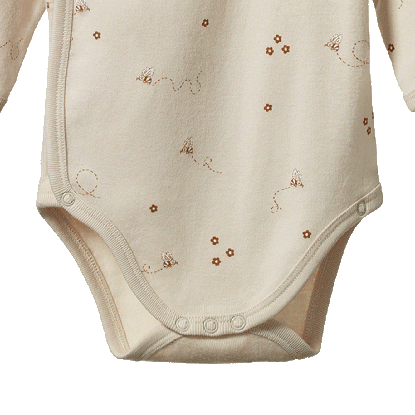 L/S KIMONO BODYSUIT | Bumble Bee Print-Extra Img - 2