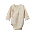 L/S KIMONO BODYSUIT | Bumble Bee Print-Web-front