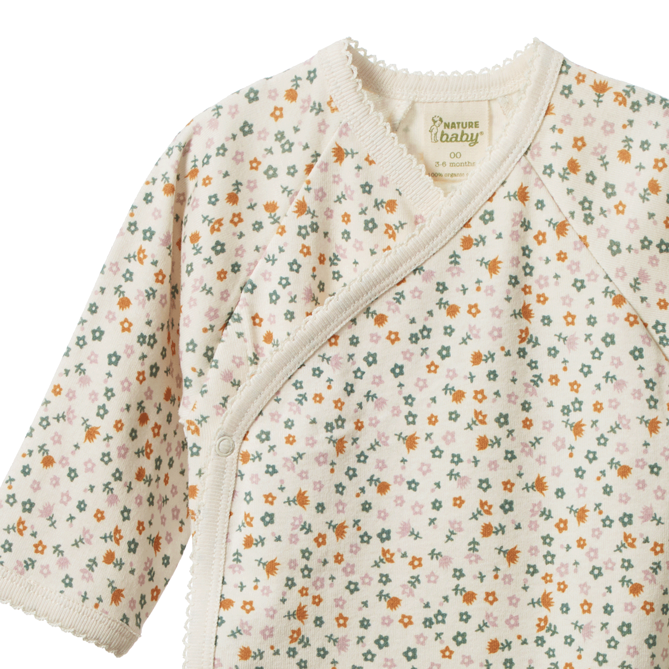 L/S KIMONO BODYSUIT | Pollyanna Print-Extra Img - 1