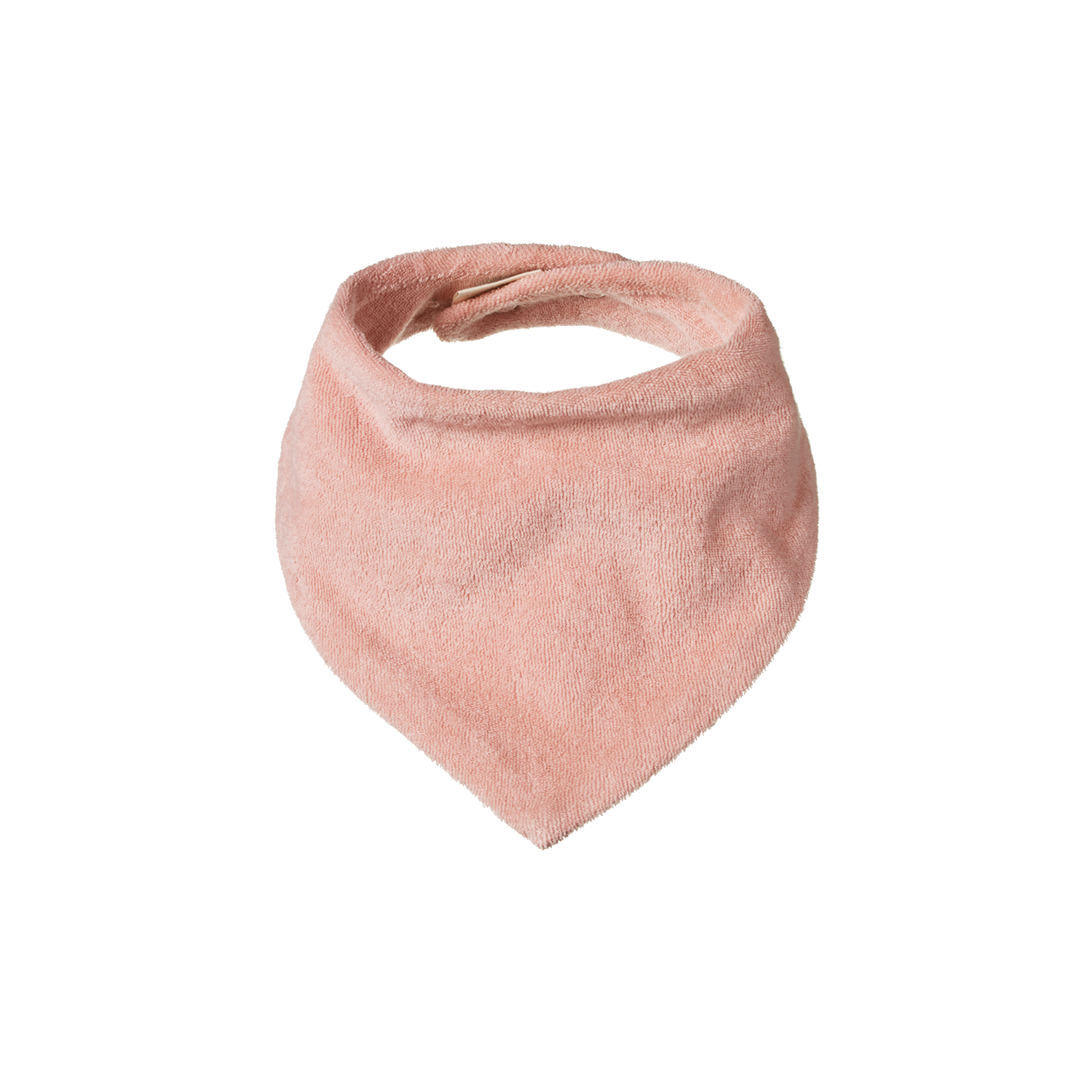 TRIANGLE BIB TERRY | Rose Bud-Web-front