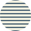 Teal_Pinstripe_AW25_Swatch - Nature Baby