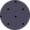 Violet_polka_dot_print_AW25_Swatch - Nature Baby