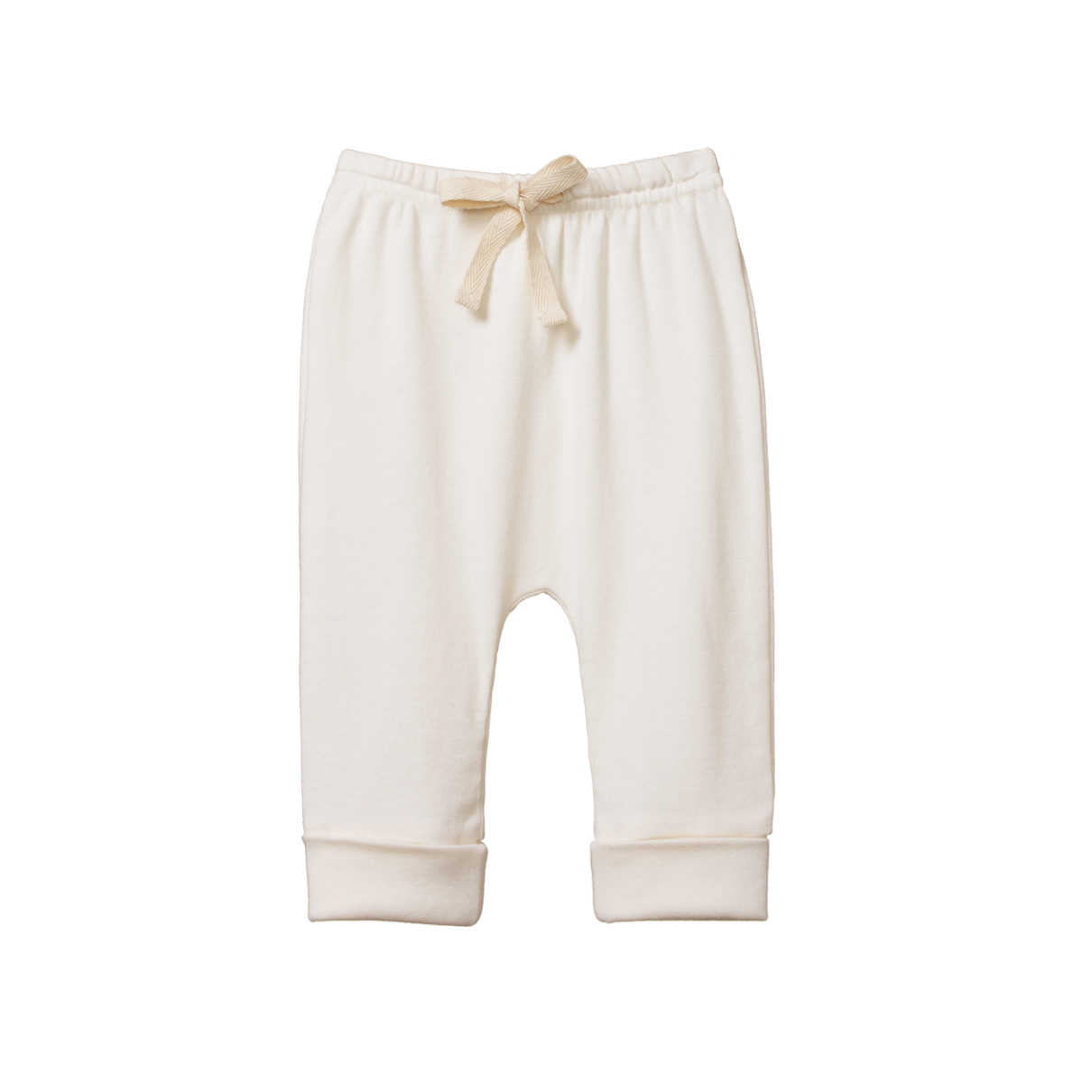 Cotton Drawstring Pants - wear - Nature Baby