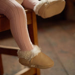 Lambskin Booties - - Nature Baby